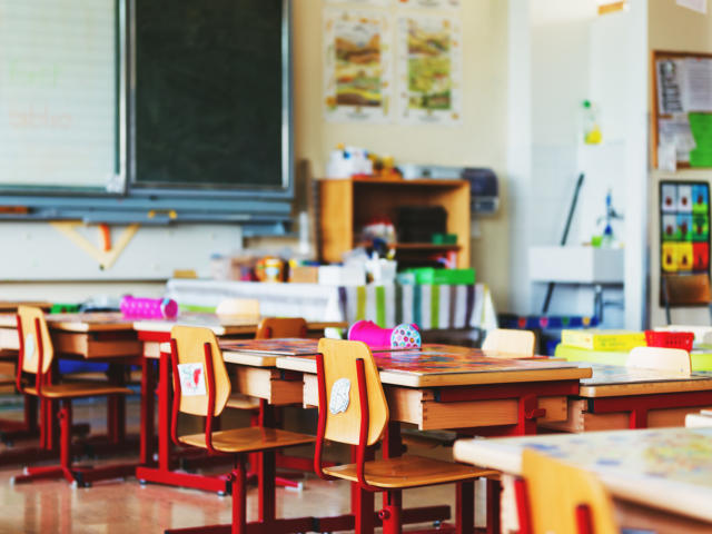 Les écoles primaires salle de classe