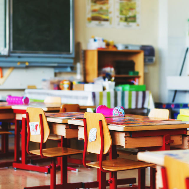 Les écoles primaires salle de classe