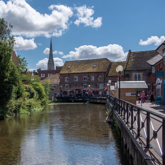 Ville jumelle - Salisbury Royaume-Uni - Vieille ville