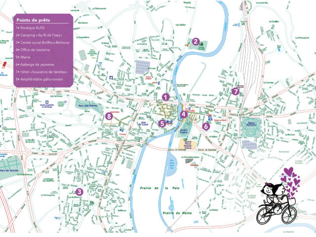 Vélodie prêt de vélo à Saintes