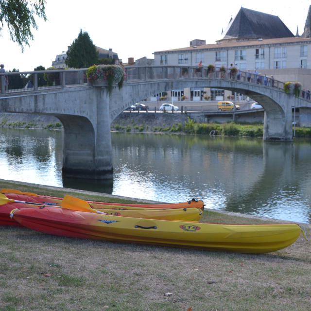 Kayak balade sur la charente