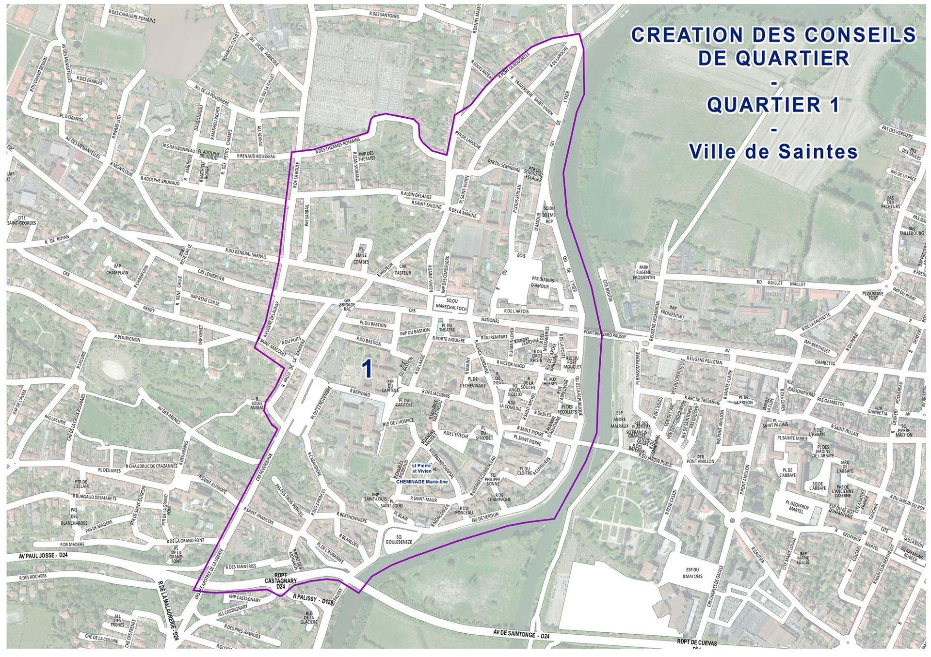 Plan De Quartier 1 St Pierre St Vivien