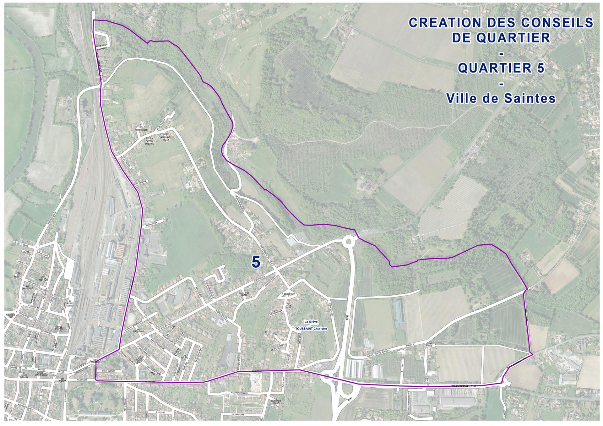 Plan De Quartier 5 La Grève